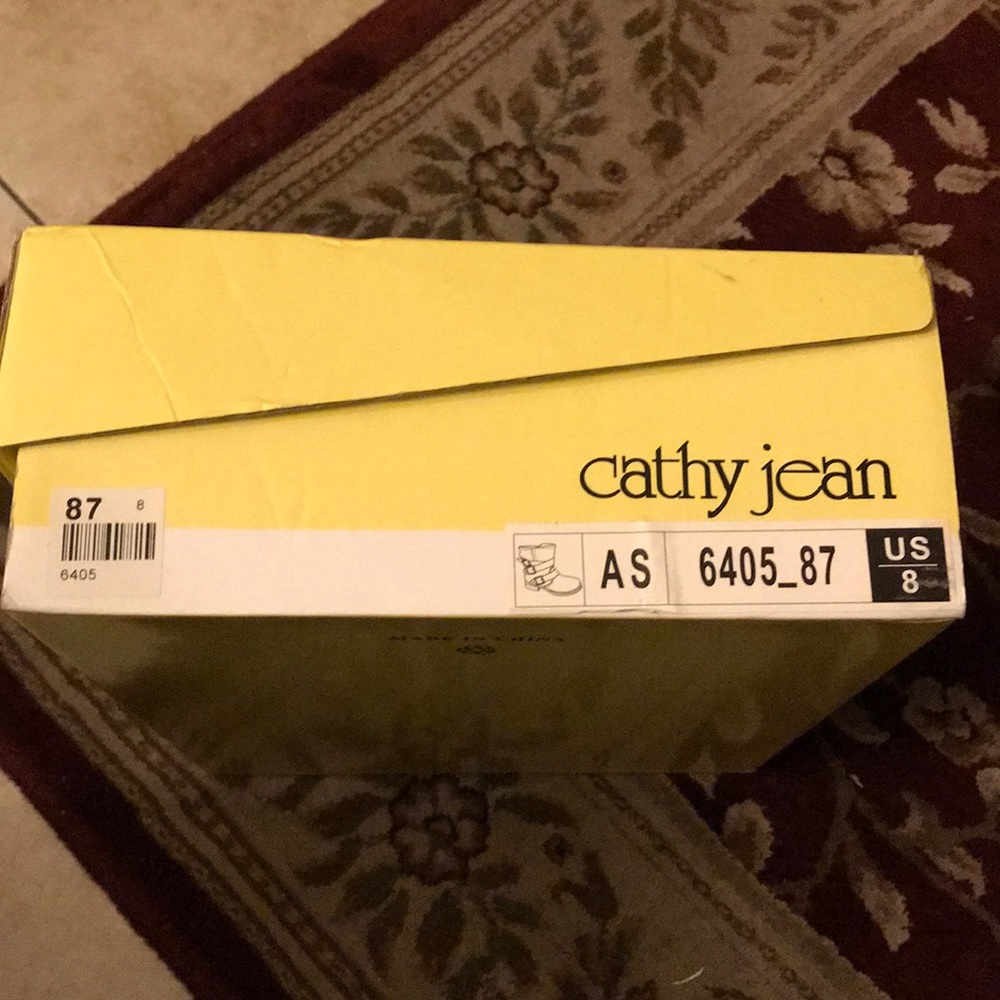 Cathy Jean Combat Boots - Picture 4 of 5